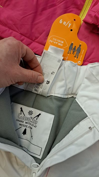 Costum ski Oxylane pt fetițe 6 ani