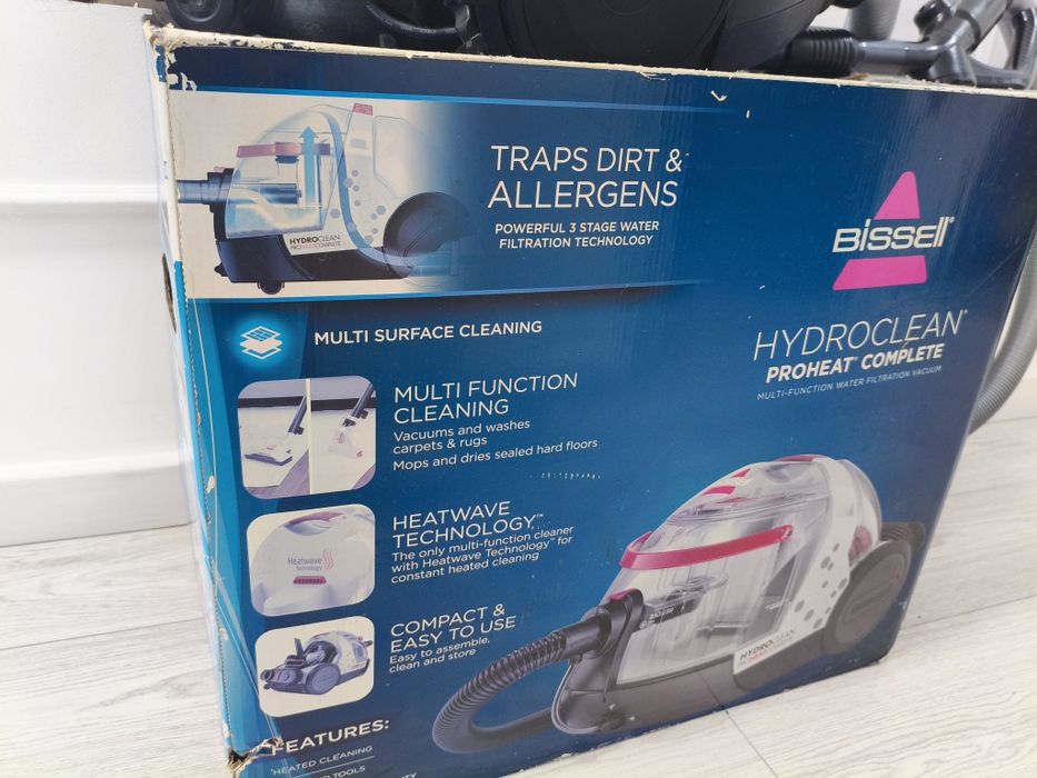 bissell hydroclean proheat complete