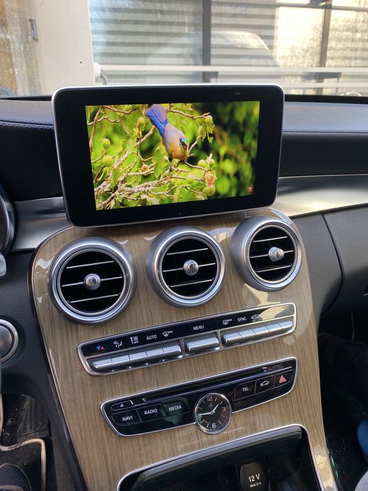 Apple Carplay & Android Auto Mercedes C Class w205 GLC x253 w222