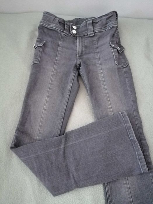 Черни дънки за момиче чарлстон 146 см. H&M