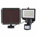 Соларен  градински прожектор 60 LED и сензор за движение