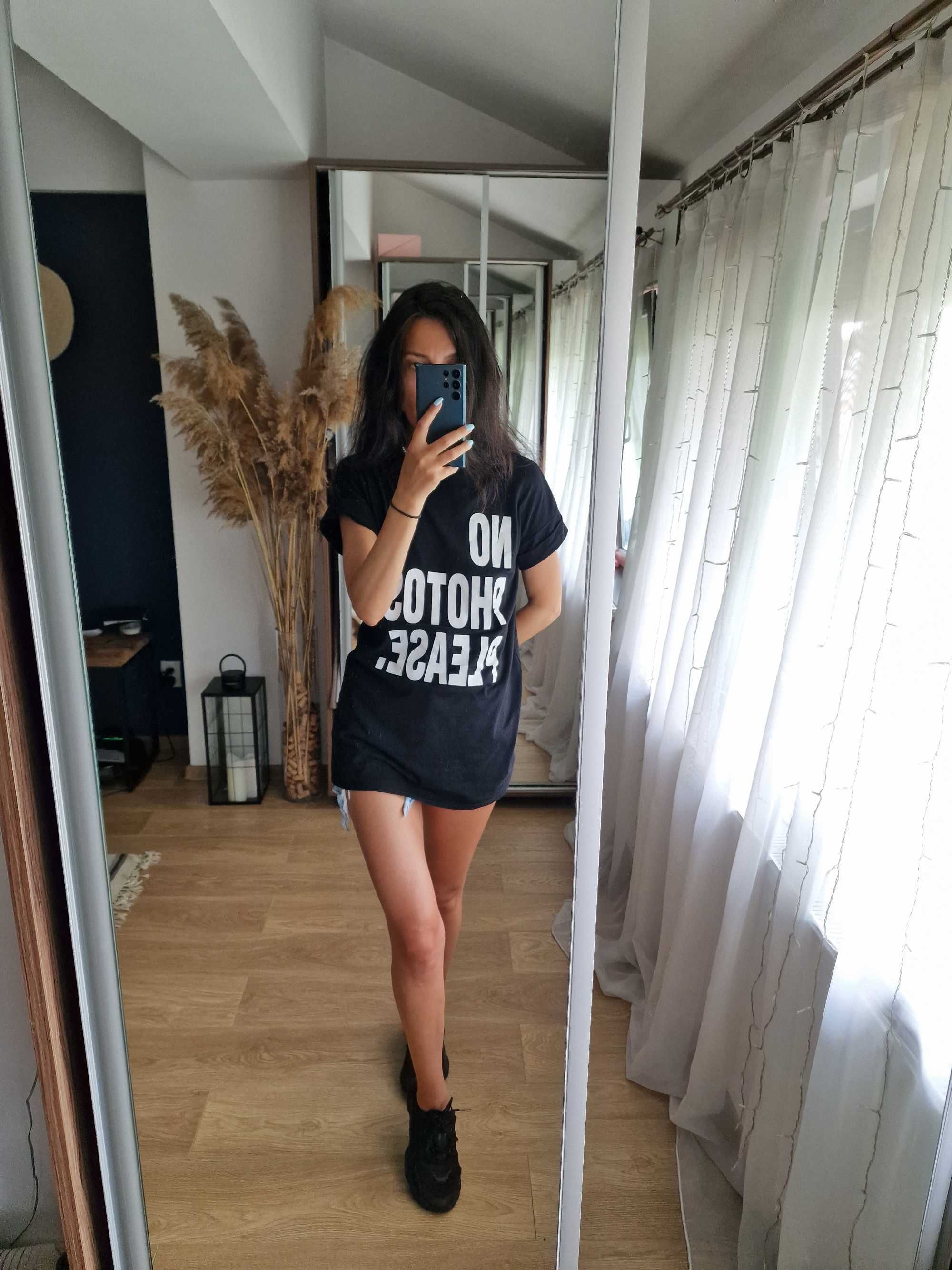 Tricou negru, Missguided, S, 95% bumbac