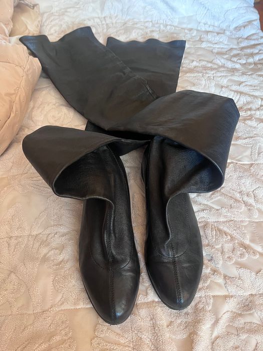 Cizme strech peste genunchi 34