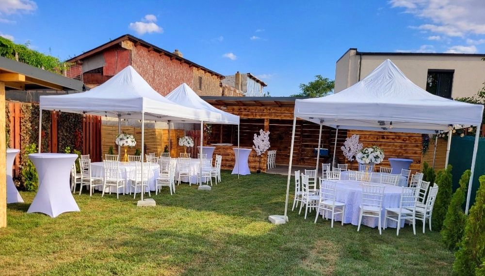 Inchiriem Corturi / Mese/Scaune/Vesela pentru Petreceri și nu numai