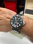 ceas barbat ulysse nardin maxi-marine silver black