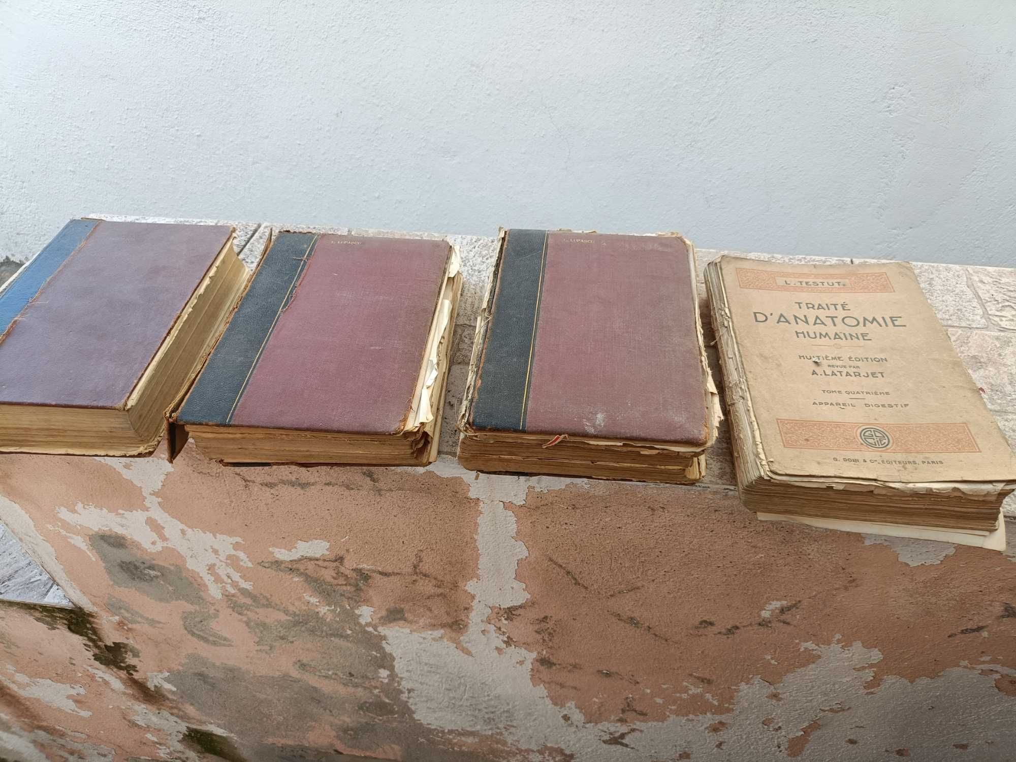 Tratat Testut, 1928-1930, 4 volume, stare bună