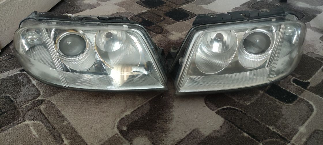 Фары пассат б5+ bi led