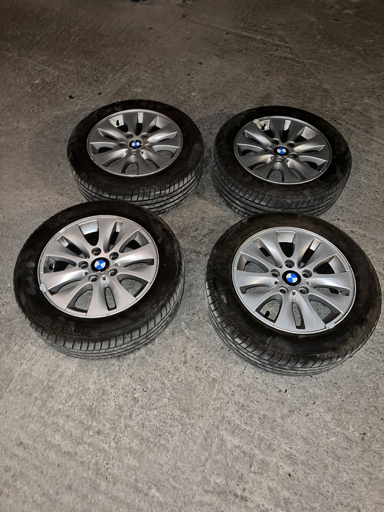 Джанти БМВ 16” + Гуми летни Bridgestone T005 91V  205/55/16