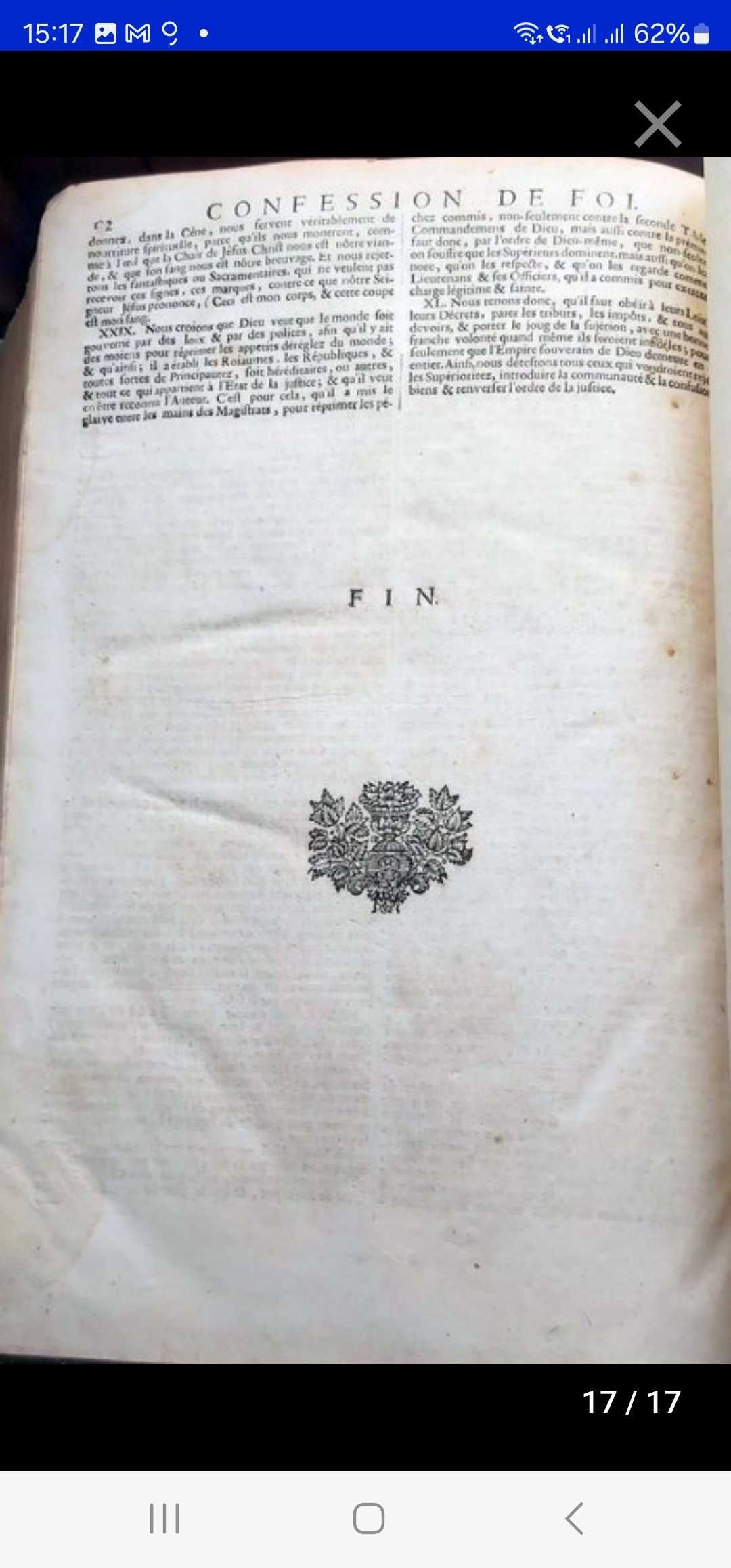 Biblie veche din 1712