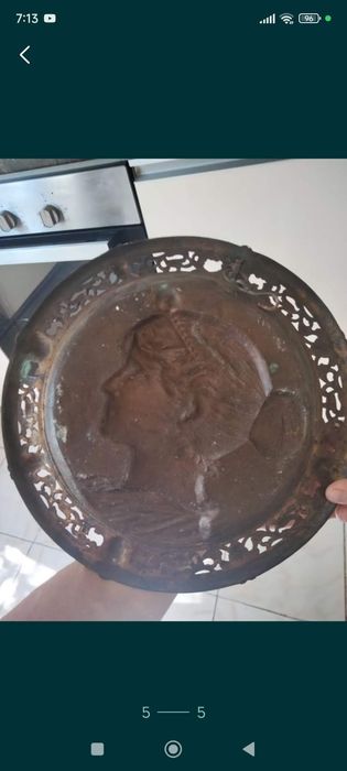 Ceas de perete și Tablou foarte vechi
