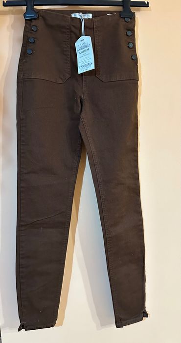 Кафяв панталон Pull & Bear