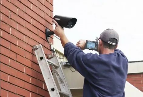 Установка и монтаж видеокамер и домофонов