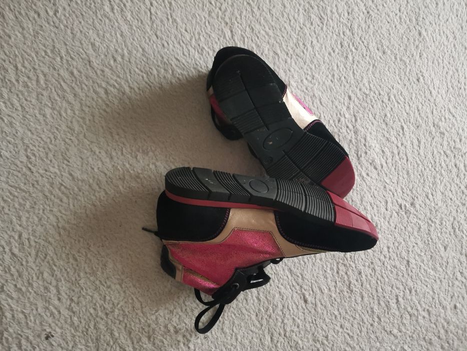 Pantofi sport tenisi dama Anna Cori piele intoarsa