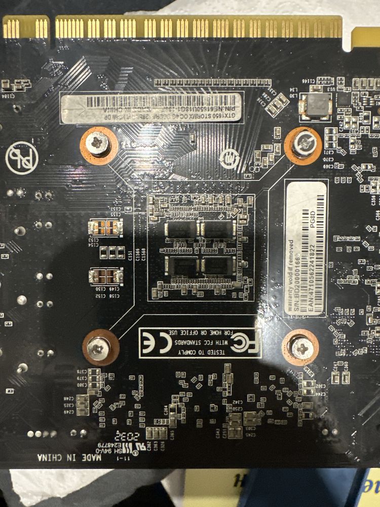 Продам видеокарту gtx 1650