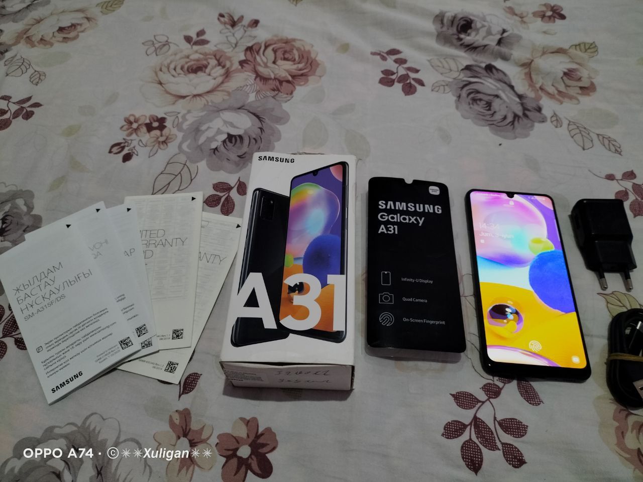 Samsung A31 sotiladi