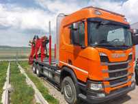 Camion forestier Scania R450
