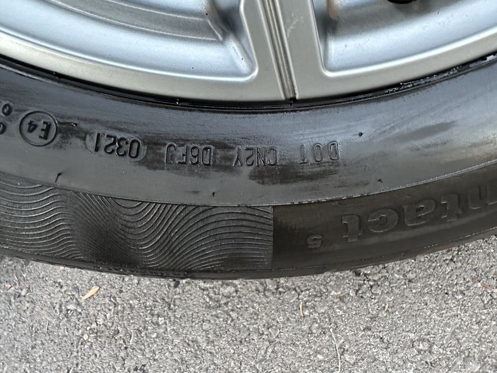 Джанти с гуми 17”