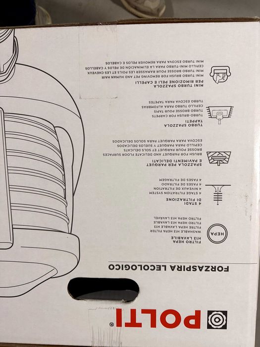 Aspirator cu Filtrare prin Apa Polti Forzaspira Lecologico Aqua Allerg