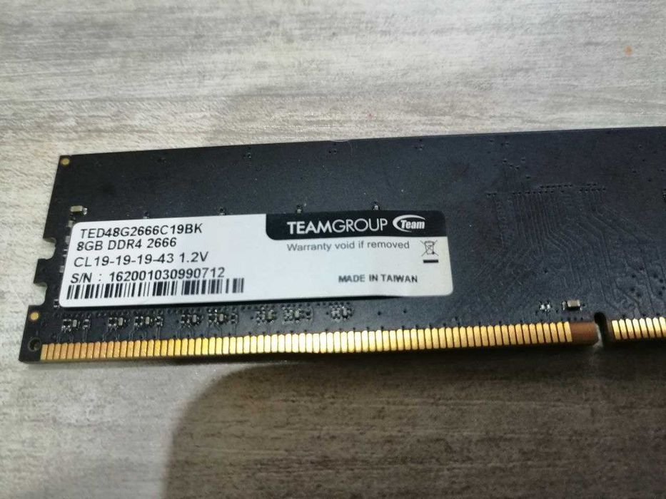 Оперативная память DDR-4 2x8GB 2666MHz Team Group