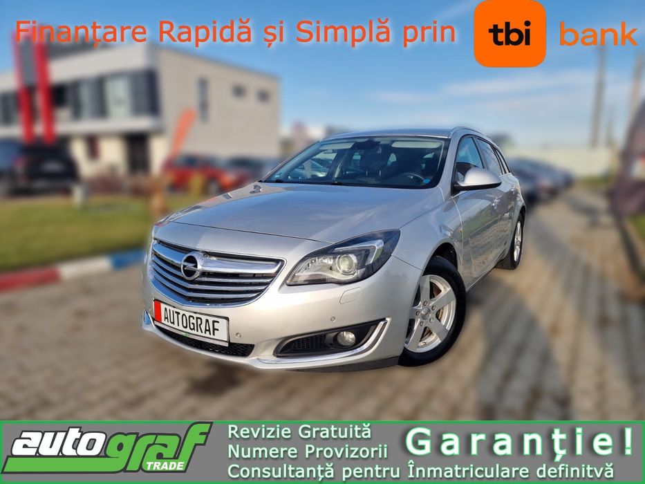 Opel Insignia 2.0CDTi-2014-Acum si in Rate-Navigatie-Xenon-Garantie!