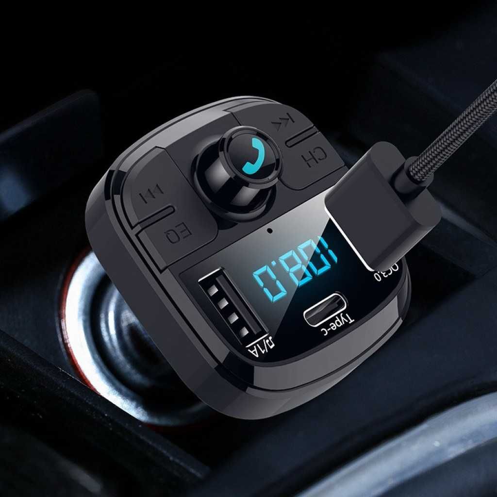 Мултифункционален MP3 плеър за кола с вграден Bluetooth HF37 BT29