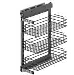 Emuca TitaneStar - Căruț modular cu sistem de amortizare
