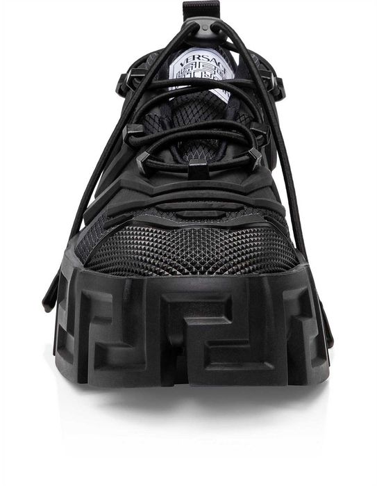 *REDUCERE* Adidasi-sneakers high-ghete Versace "Greca Labyrinth"