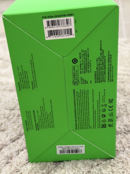 Casti Gaming Razer Blackshark v2X - Noi/Sigilate