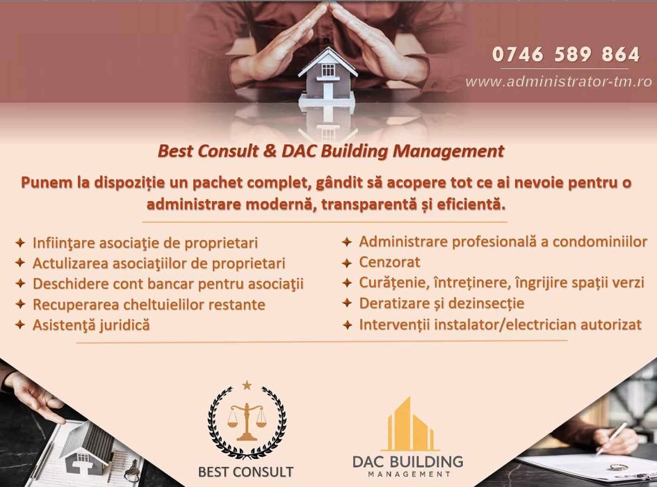 Administrator blocuri, asociatii, condominii