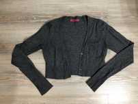 Pulover/Bolero, gri, marimea L