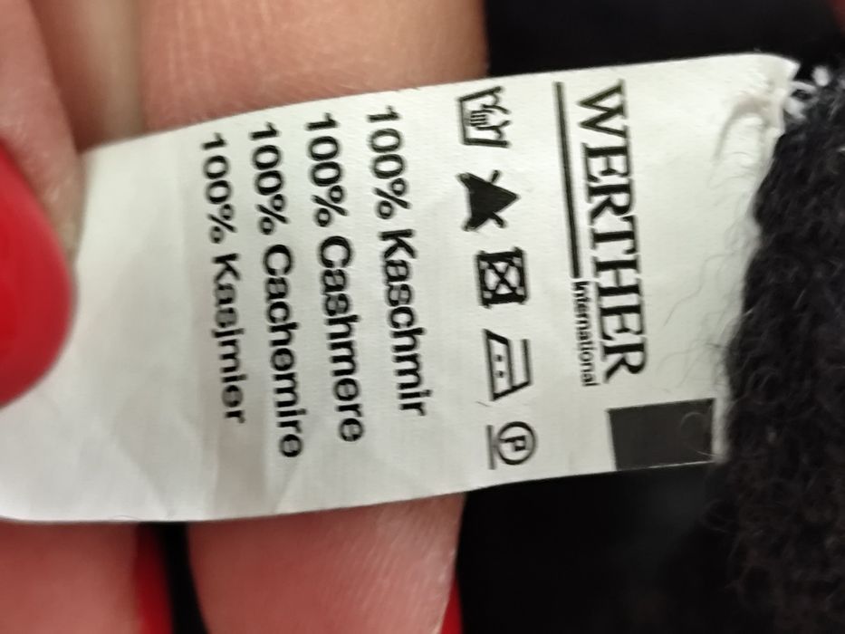 Werther pulover 100% cașmir XXL