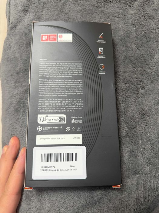 Set Premium TORRAS iPhone 17 Pro Max – Husă MagSafe + Folie 9H Nouă