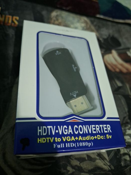 Адаптер Переходник HDTV-VGA+AUD