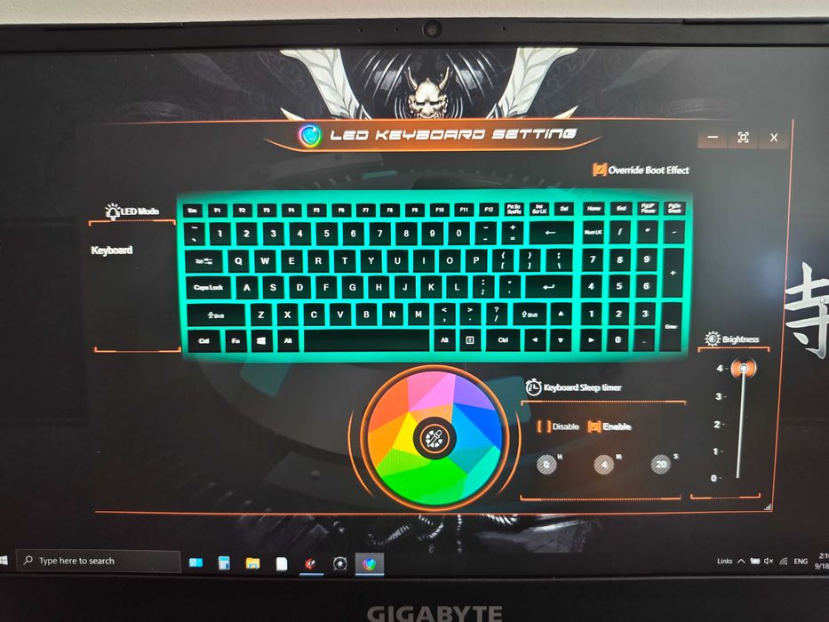 Геймърски лаптоп GIGABYTE G5 RTX 3060 i5-10500H 144Hz 15.6" 16GB RAM