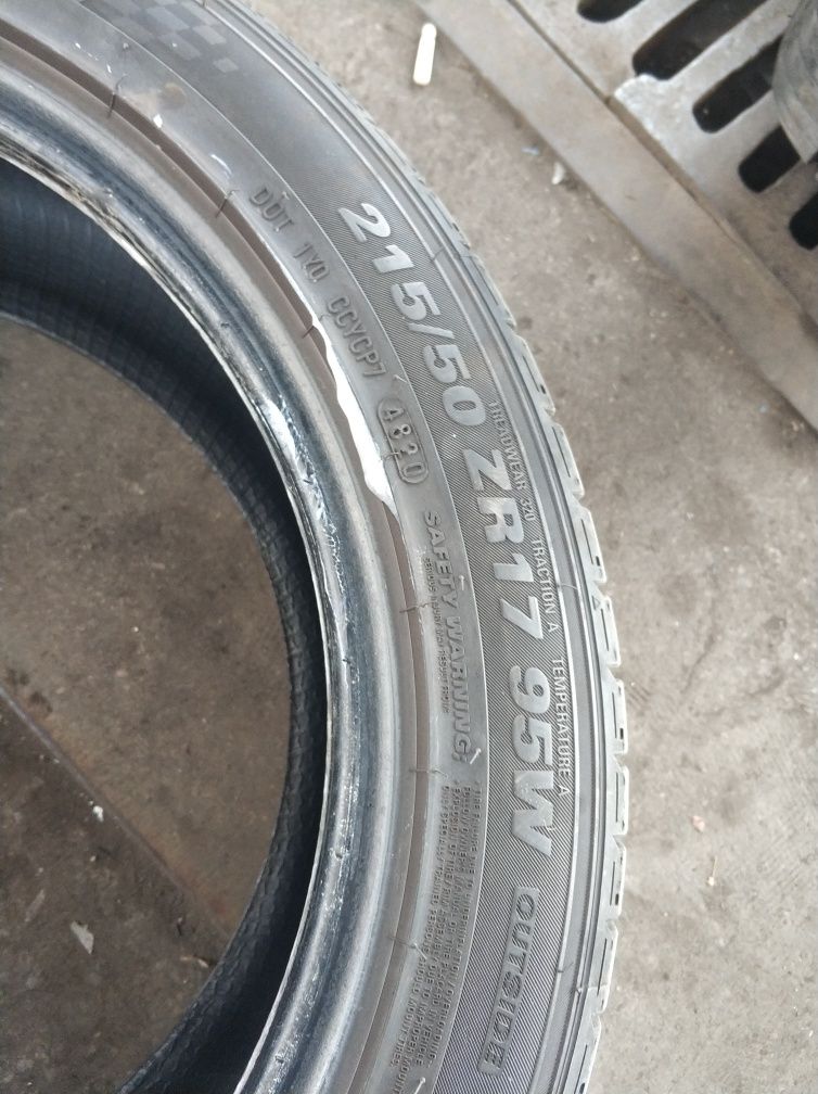 Летни гуми на марката KUMHO - 215/50/17, Дот 4820