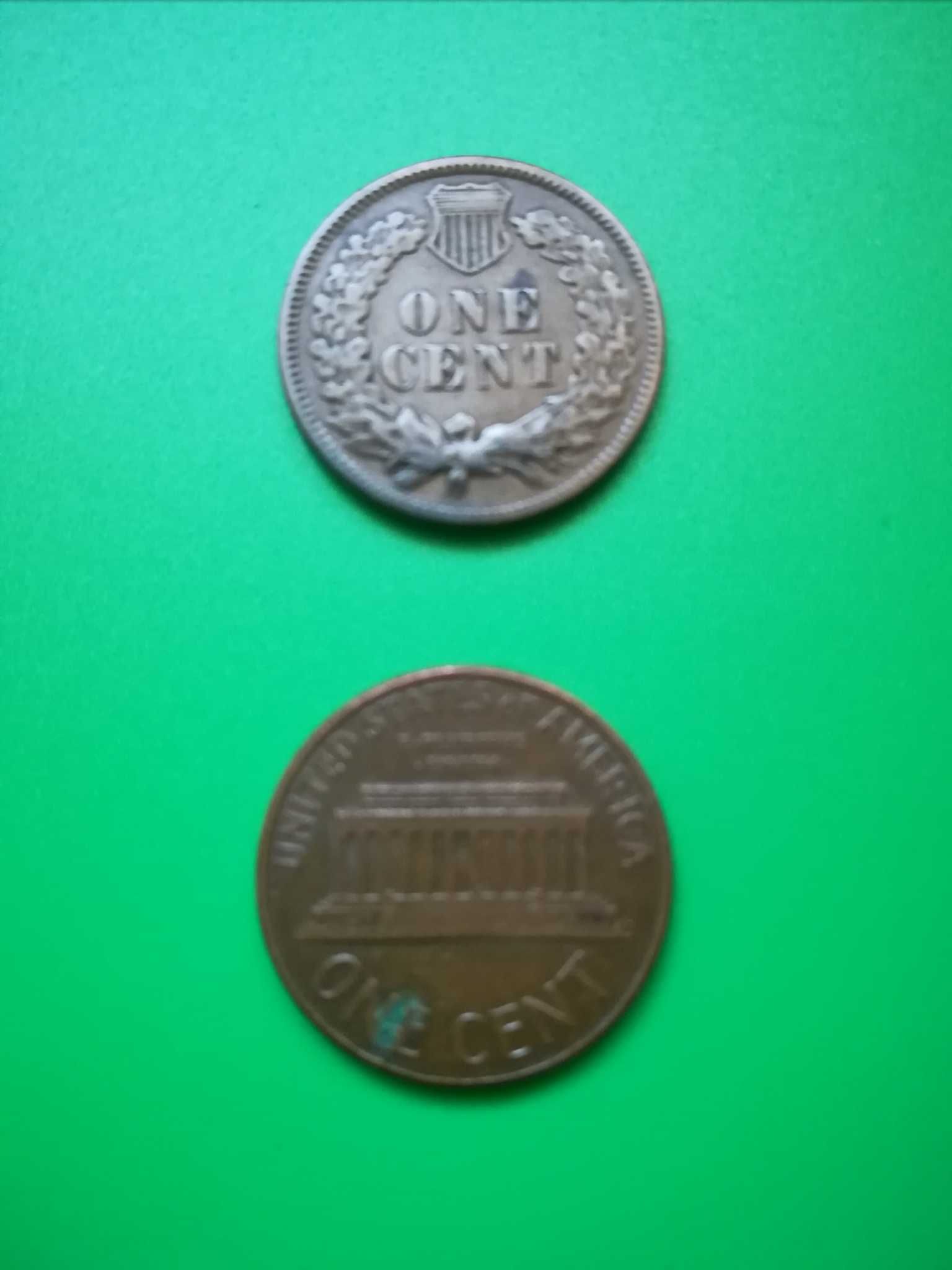Monede - 1 Cent (1889)/1 Cent (1963)