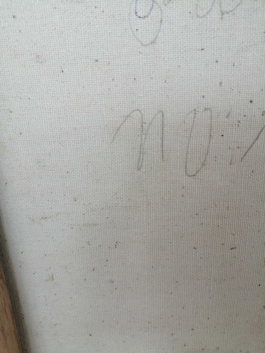 Tablou semnat goya B + L, ulei pe panza