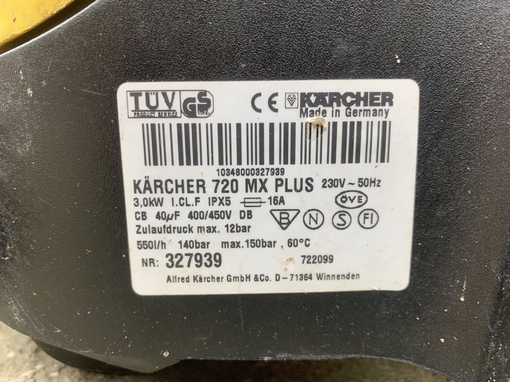 Karcher 720 MX PLUS 150 bar