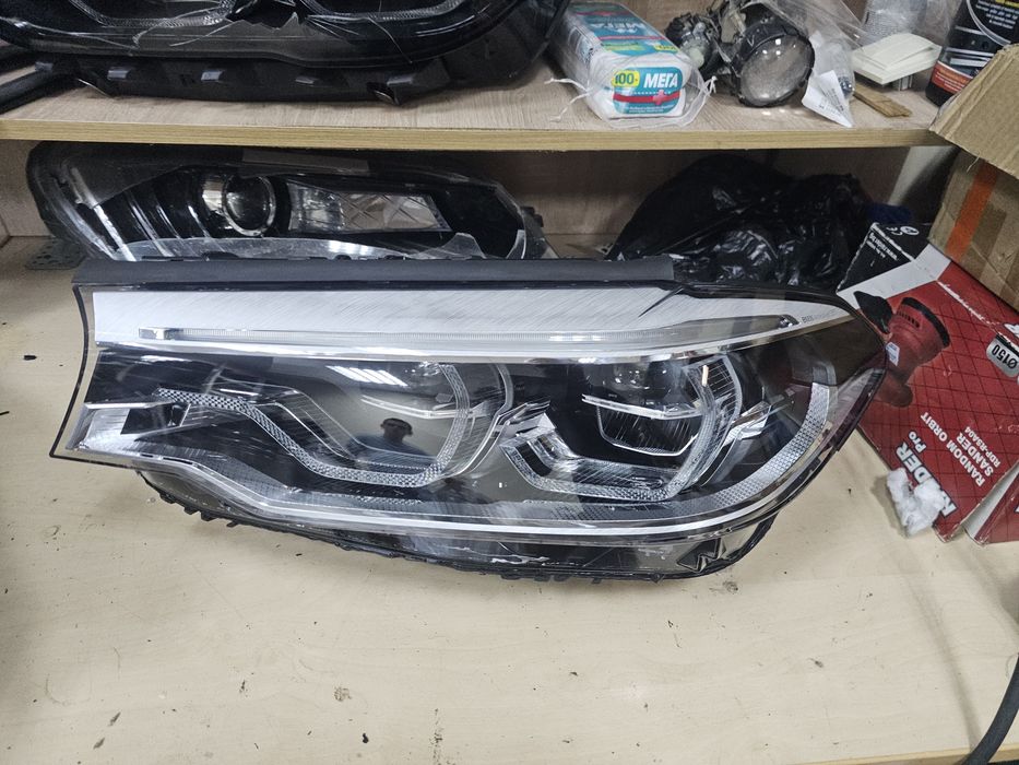 Ляв фар BMW 5 G30 Adaptive LED lqv far бмв 5 г30 адаптив лед