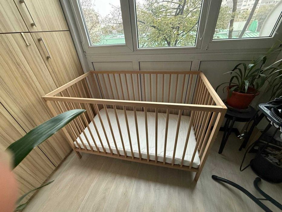 Pătuț de copil + saltea – nou