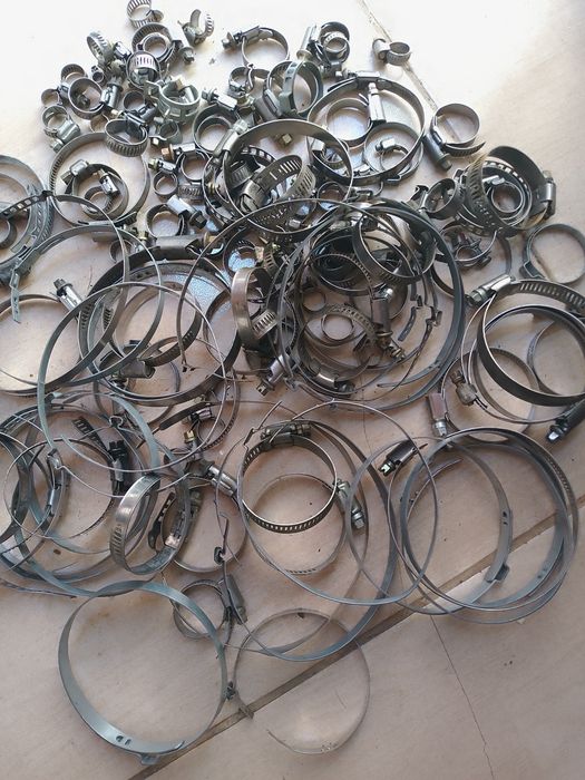 Set 140 bucati coliere fixare furtun inox,dimensiuni diferite,calitate