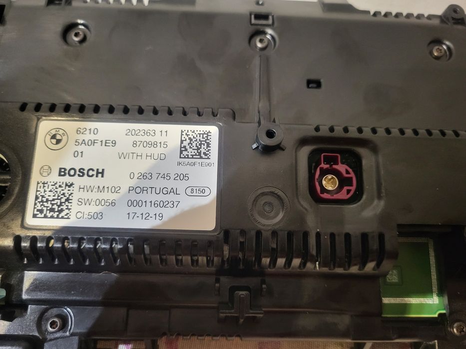 Ceas bord full digital led bmw seria g05,06,07 x3 x4