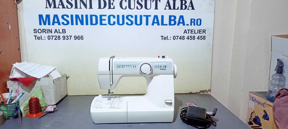 Masina de cusut Toyota Ideala pentru incepatori