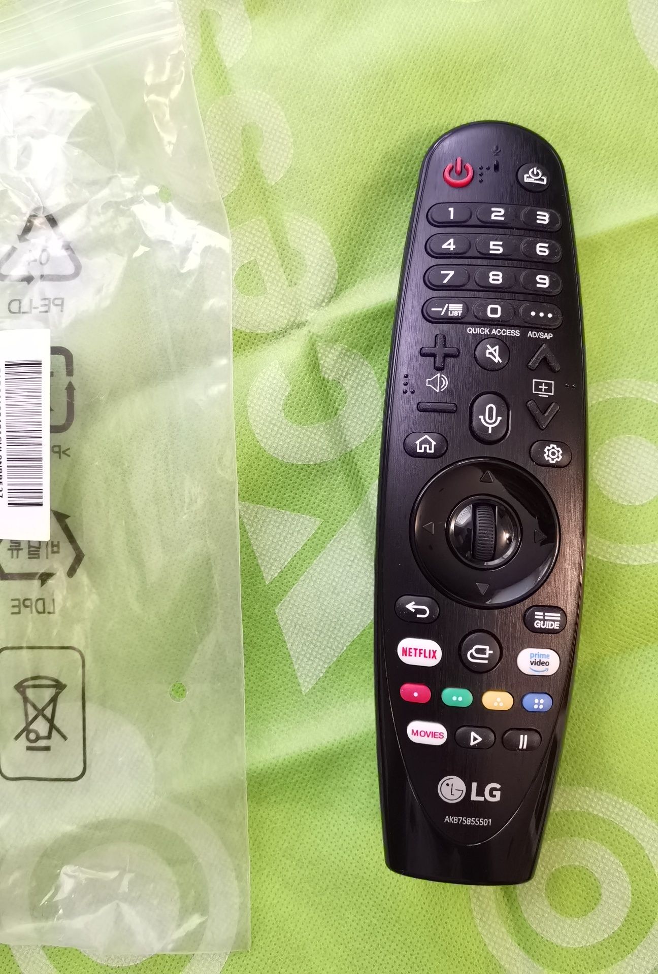 Magic remote LG MR20GA оригинално дистанционно