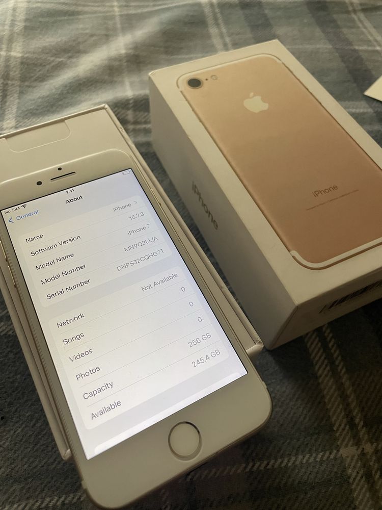 Iphone 7 256gb gold