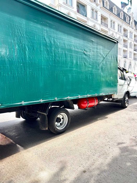 Газель 5м, борт 5.25 х 2.10 х 2.40 (усти ва ени очилади) 14.500$