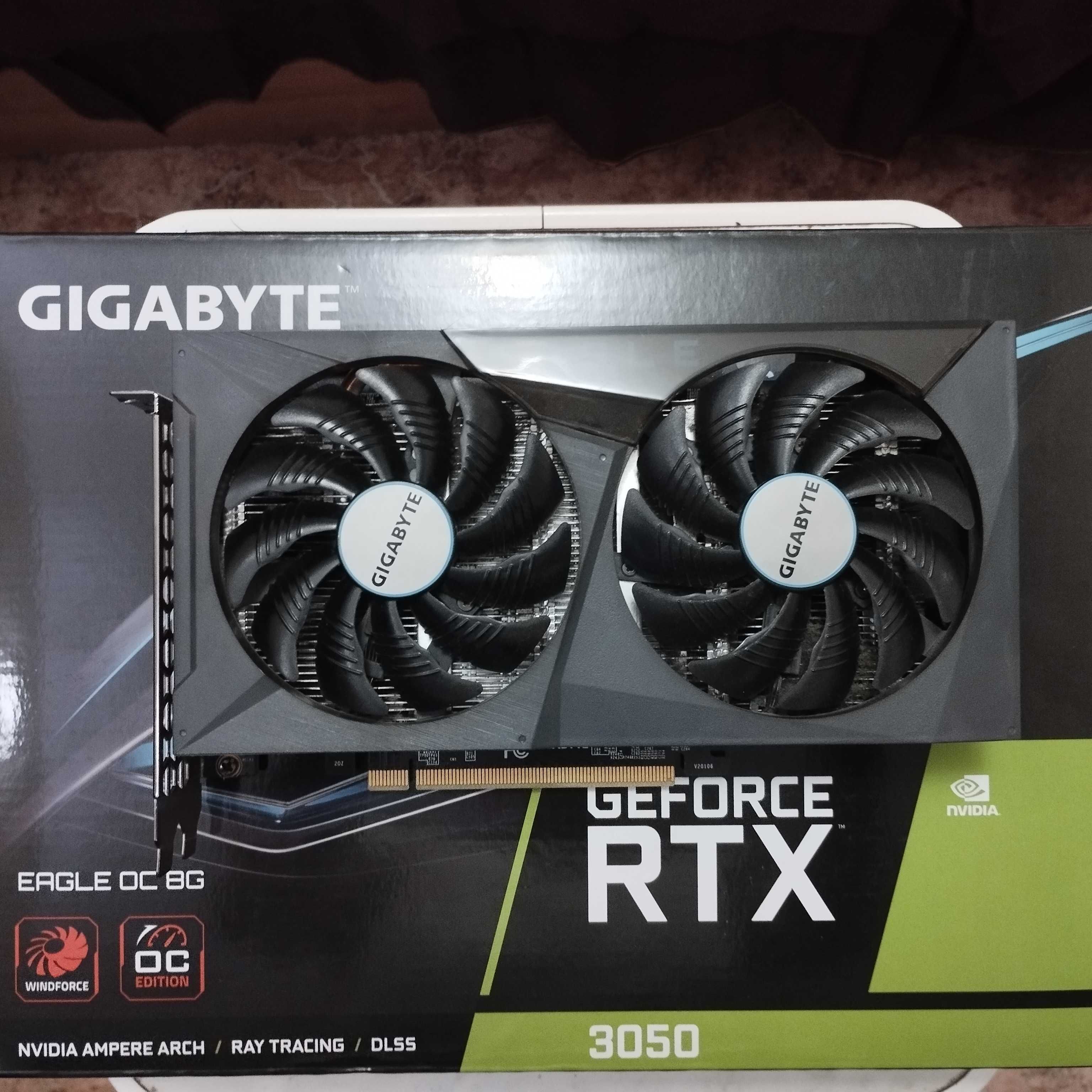 Gigabyte 3050 Eagle OC 8G (LHR)