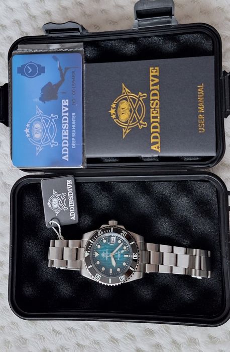 Nou! Ceas automatic, cu Seiko NH35A.