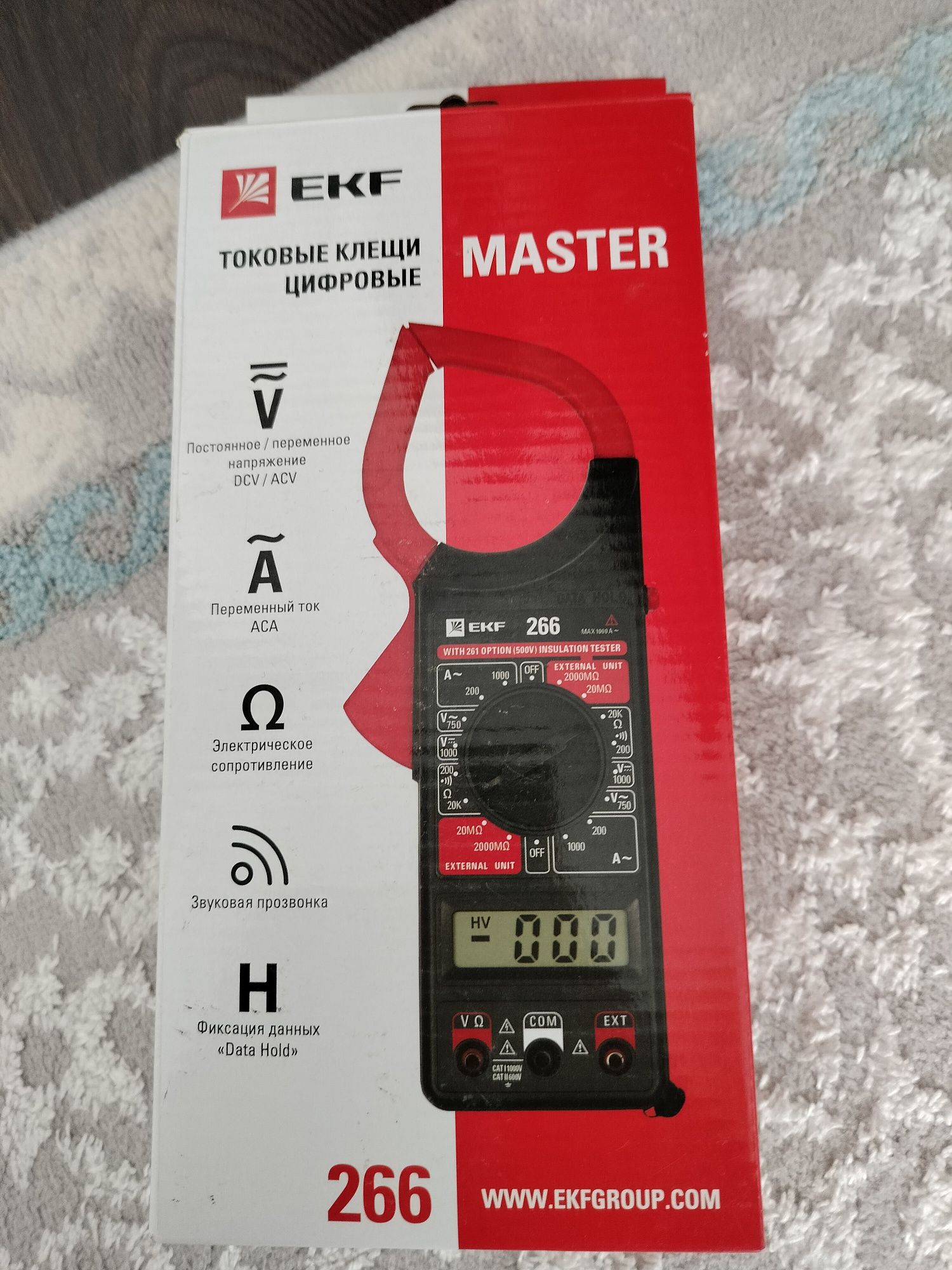 Продам клещи Ekf новые.