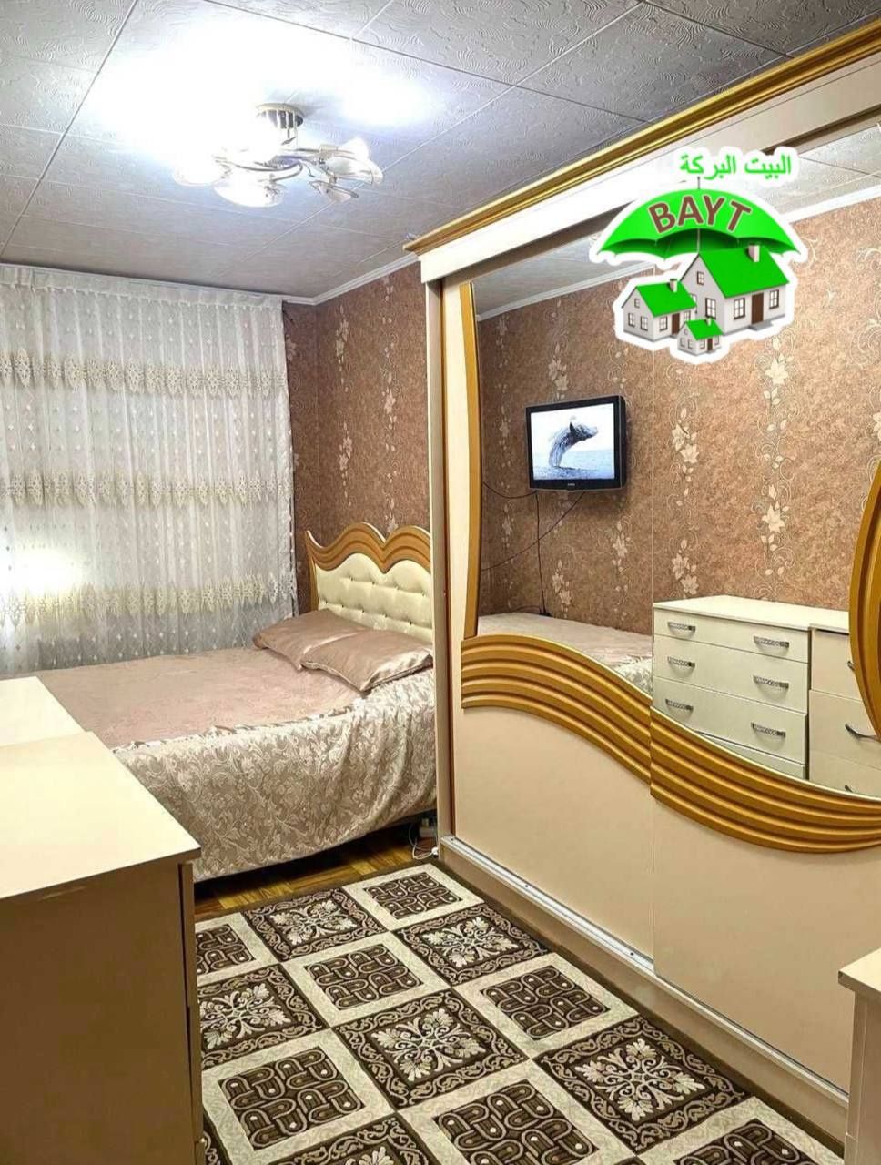 #БАЛКОН 2×6, 52м², Чиланзар 6 Квартал, 2в3\3\4, Продаётся Квартира